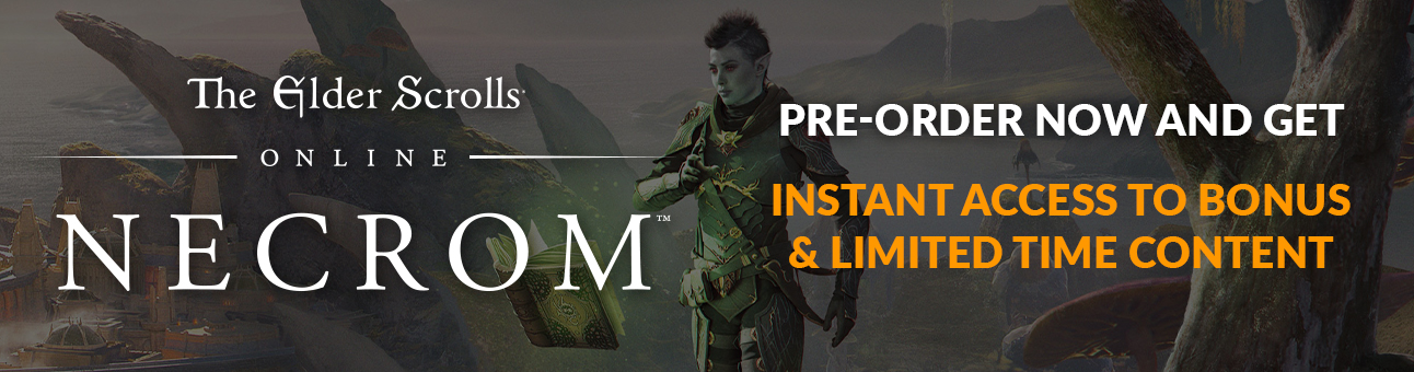 The Elder Scrolls Online Deluxe Upgrade: Necrom Preorder Bonuses