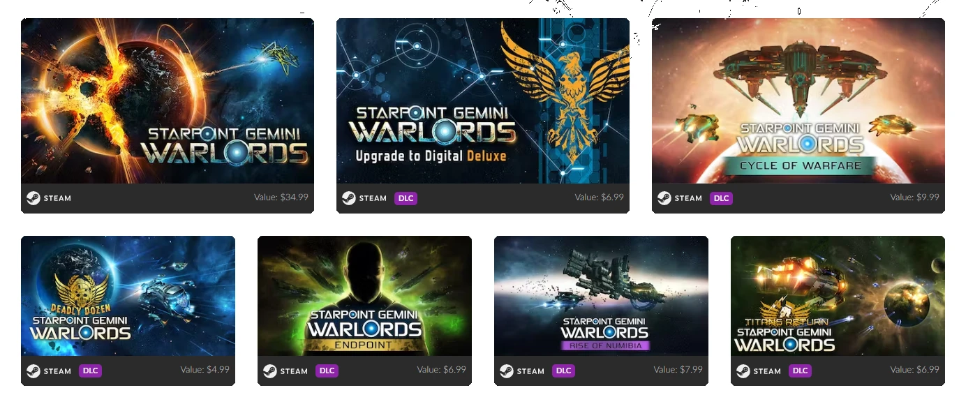 Starpoint Gemini Warlords Complete Bundle