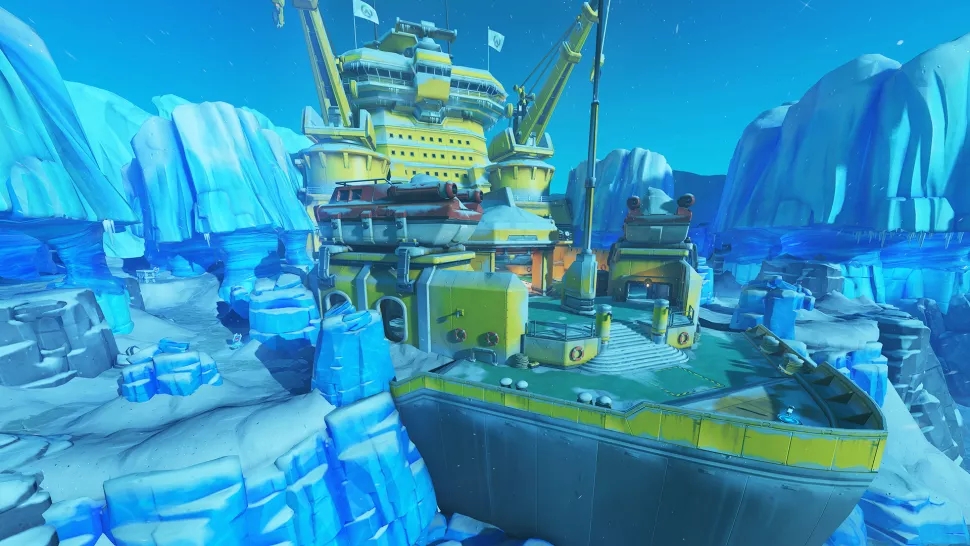Overwatch 2’s new Antarctic map has ice drills, fishing, and immortal penguins