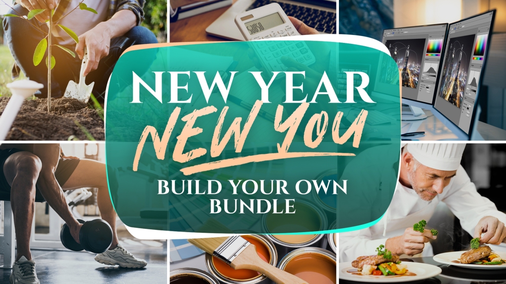 How to Learn New Skills and Hobbies with the New Year New You Bundle