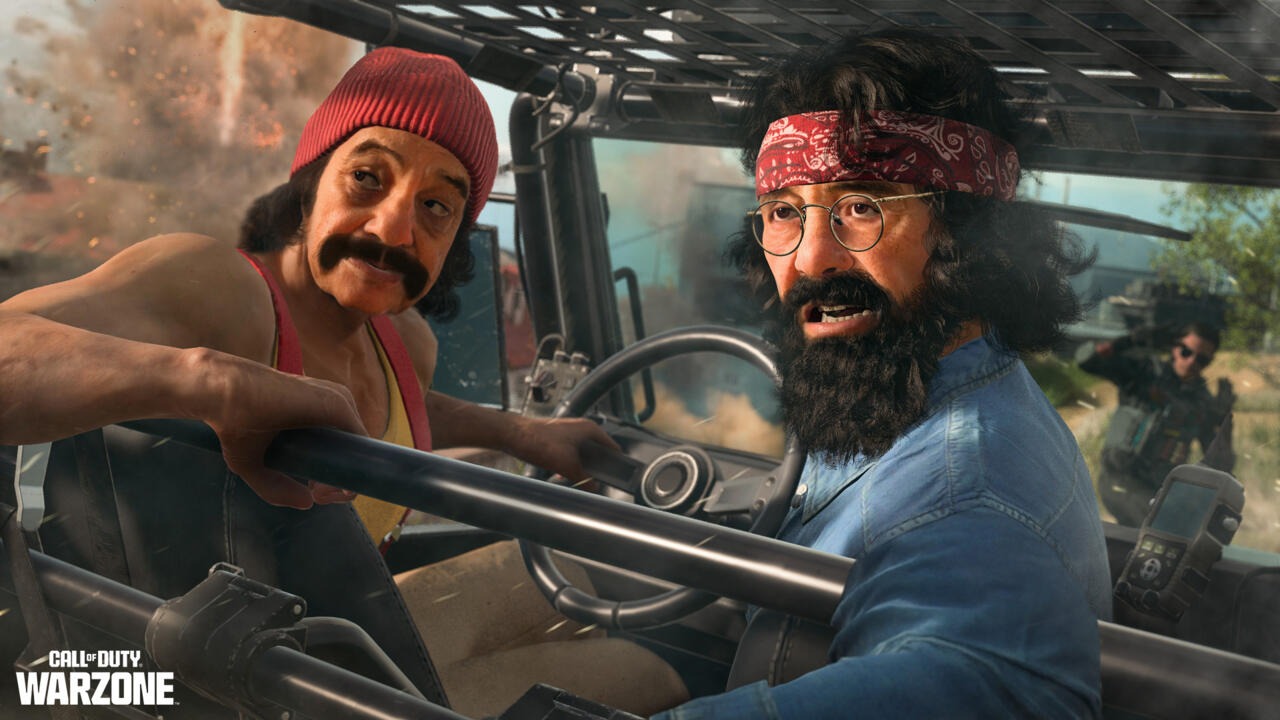 Call Of Duty 4/20 Event Brings Cheech And Chong, A Stoned Sloth, And Weed-Themed Bundles