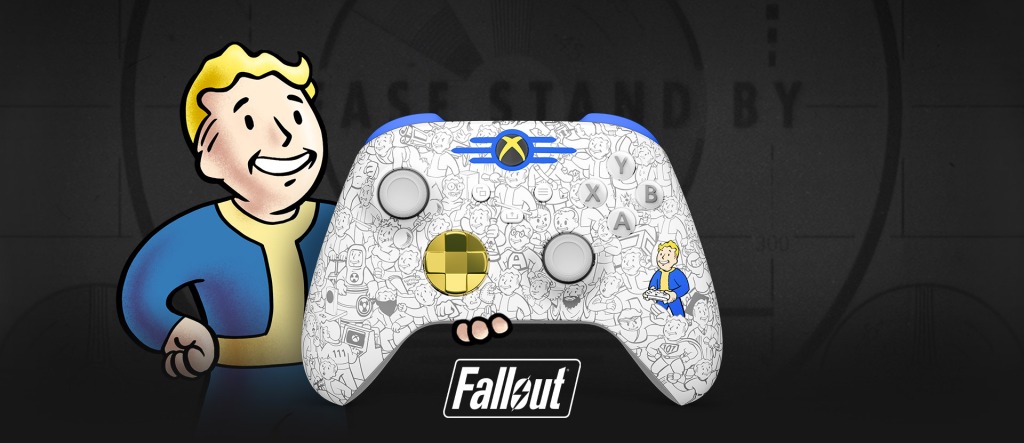 The latest Xbox Design lab controller asks which version of Vault Boy you are today
